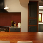 James Riggall Fine Joinery bespoke kitchen with range cooker, bespoke cupboards and large kitchen island